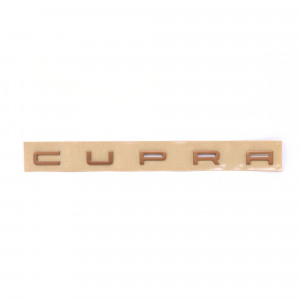 Seat Cupra Schriftzug Hinten Emblem Kupfer
