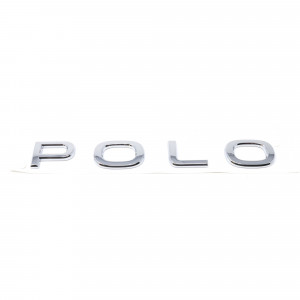VW Polo 6 Schriftzug Heckklappe hinten Chromglanz Emblem Logo 6N5853687 2ZZ