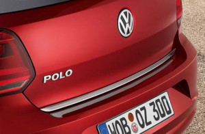 VW Original Polo 6R Schutzleiste für Heckklappe