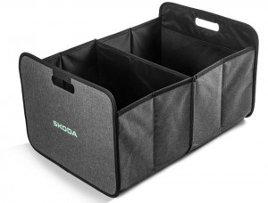 Skoda Faltbox Transportbox Box Kofferraumbox Anthrazit 6U0061104A