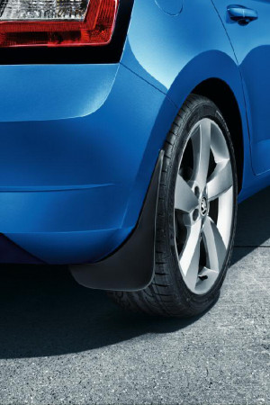 Skoda Fabia Schmutzfänger hinten 2er Set 6V6075101