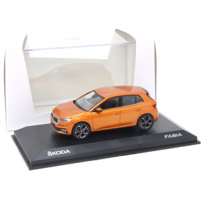 Skoda Fabia IV Modellauto 1:43 Phoenix Orange Miniatur 1/43 A07 6VA099300 A2Z Original