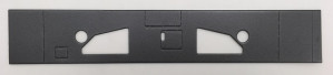 VW Audi Kennzeichen Unterlage, selbstklebend 8D0853419F