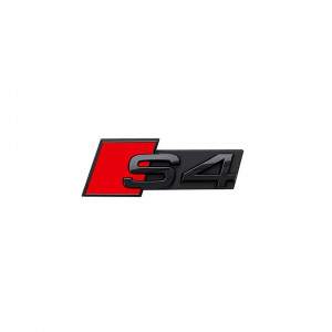 Audi S4 Schriftzug Schwarz Vorn Emblem Logo 8W0071805