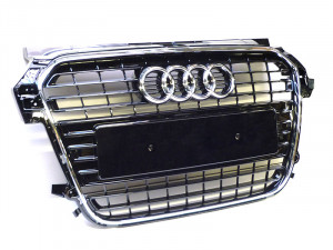 Audi Original A1 Kühlergrill 8X0853651 T94 schwarz glänzend Klavier Grill