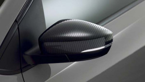 VW Original Polo 6R Carbonoptik Spiegelkappen