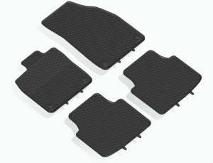 Gummimatten Fussmatten kompatibel mit VW ID.4/5 Skoda Enyaq Elroq Seat Formentor 911/4C 911