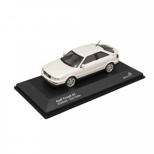 Audi Coupé S2 1:43 Modellauto Miniatur 1/43 Perlmuttweiß Weiß Solido White Coupe A5-5929