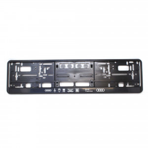 Original Audi Tradition Kennzeichenhalter Heritage Auto Union Nummernschild A8-8451