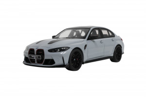 BMW M3 CS M Brooklyn Grey Metallic 2024 1:18 Modellauto GT Spirit GT510