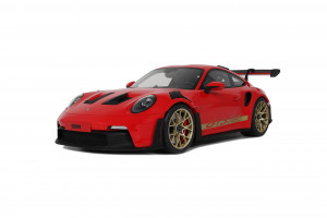 Porsche 911 GT3 GT3 RS Guards Red 2021 1:12 Modellauto GT Spirit GT939