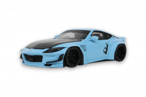 Pandem Nissan Fairlady Z China Blue 2025 1:18 Modellauto GT Spirit GT943