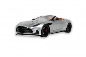 Aston Martin DB12 Volante Aluminite Silver 2023 1:18 Modellauto GT Spirit GT945