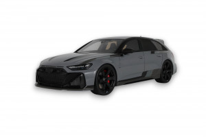 Audi RS 6 GT Nardo Grey 2024 1:18 Modellauto GT Spirit GT965