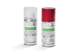 Skoda Lackspray Set F3X Rosso Brunello Rot Metallic HFB381093