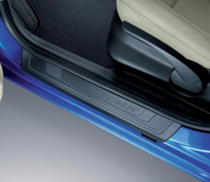 Skoda Roomster Einstiegsleisten Set schwarz vorn hinten rechts links KDA770001