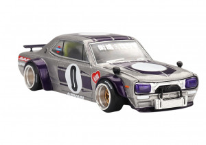 Nissan Skyline GT-R (KPGC10) Kaido Works V1 1969 1:64 Modellauto KHMG165