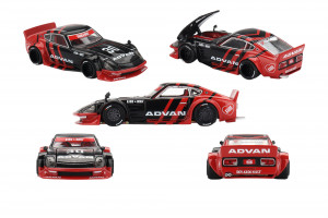 Nissan Fairlady Z Kaido GT ADVAN 1978 1:64 Modellauto Mini GT KHMG172