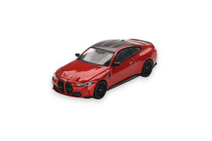 BMW M4 Competition (G82) Sakhir Orange 2024 1:64 Modellauto Mini GT MGT00811-L Plan B MGT00811