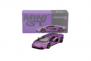 Lamborghini Countach LPI 800-4 Viola 30th 2023 1:64 Modellauto MGT00865-L