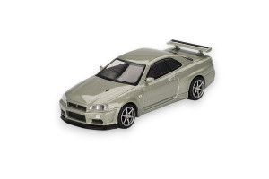 Nissan Skyline GT-R (R34) V-Spec II Nür Millenium Jade 2002 1:64 MGT01003-R