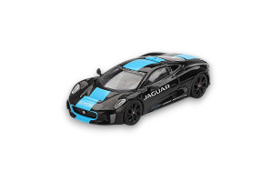 Jaguar C-X75 Black 2010 1:64 Modellauto Mini GT MGT01070-L MGT01070