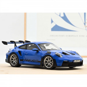 Porsche 911 GT3 RS 1:18 Modellauto Miniatur 1/18 Sharkblue Norev 187358 Blau Blue 