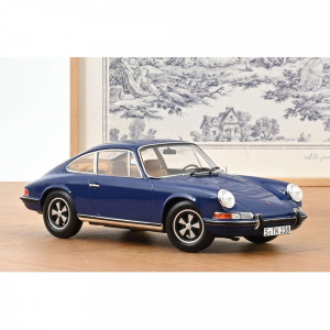 Porsche 911 S 1969 1:18 Modellauto Miniatur 1/18 Blau Blue 187647 Coupe Norev NOR187647