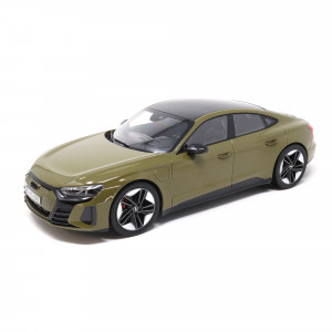 Audi RS e-tron GT 1:18 Modellauto 188380 Miniatur 1/18 Olive Metallic Norev Grün