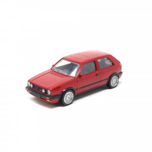 Velours Fußmatten GTI, Golf 6 VI, anthrazit/rot, Original Volkswagen