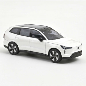 Volvo EX90 1:43 Modellauto Miniatur 1/43 Crystal White Pearl Weiß Norev 870080