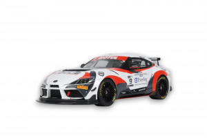 Toyota Supra GT4 White E Chelie E Joulie FFSA GT4 Championship 20 1:18 OT1122