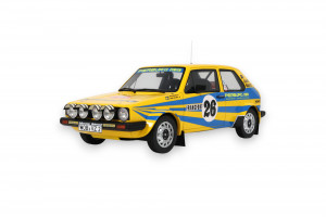 VW Golf MK1 GR2 Yellow P Eklund Monte Carlo 1980 1:18 Modellauto Ottomobile 1162