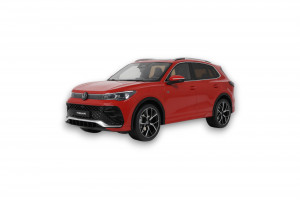 VW Tiguan E TSI R Line Persimmon Red Metallic LB3B 2024 1:18 Ottomobile OT489
