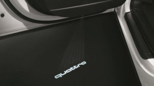Audi LED Einstiegsleuchten quattro 4G0052130H Türeinstiegsbeleuchtung