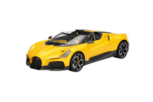 BUGATTI W16 Mistral Yellow 2024 1:18 Modellauto Top Speed TS0598