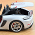 Porsche 718 Spyder RS Weissach Packet 2023 GT-Silvermetallic 1:18 Modell 187270