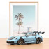 Porsche 911 GT3 RS mit Weissachpaket 2022 Gulfblau 1:18 Modellauto Norev 187367