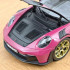 Porsche 911 GT3 RS 2022 mit Weissach-Paket Sternrubin 1:18 Norev 187370 Modellauto