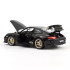 Porsche 911 GT3 RS 2009 Schwarz-Weiß-Gold metallic 1:18 Modellauto Norev 187563