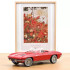 Chevrolet Corvette Sting Ray Cabriolet 1963 Riverside Rot 1:18 Norev 189056