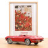 Chevrolet Corvette Sting Ray Cabriolet 1963 Riverside Rot 1:18 Norev 189056