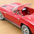 Chevrolet Corvette Sting Ray Cabriolet 1963 Riverside Rot 1:18 Norev 189056
