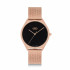 Audi Damen Uhr roségold / schwarz Armbanduhr Damenuhr 3102200400