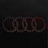 Audi Herren T-Shirt Ringe schwarz T Shirt Tshirt 3132100205 Gr. XL