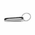 quattro Schlüsselanhänger schwarz / silber Anhänger Key Ring 3182100500