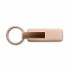 Audi Ringe Schlüsselanhänger Edelstahl rosé Anhänger Key Ring 3182501830