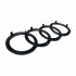 Original Q7 4M Audi Ringe Schwarz 4M0853605 glänzend Grill Vorne Logo Emblem 4M0071801