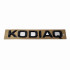 Skoda Kodiaq Schriftzug Schwarz Emblem Logo Heckklappe Hinten 565853687H 041