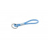 VW Golf Schlüsselanhänger hellblau Anhänger Key Chain Kordel 5HG087010 3H1